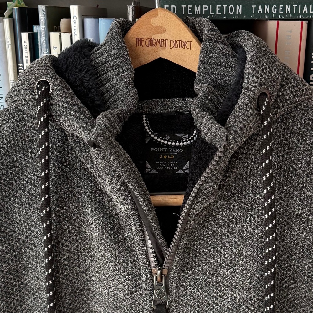 Point Zero | S | Zip-Up Sweater Hoodie